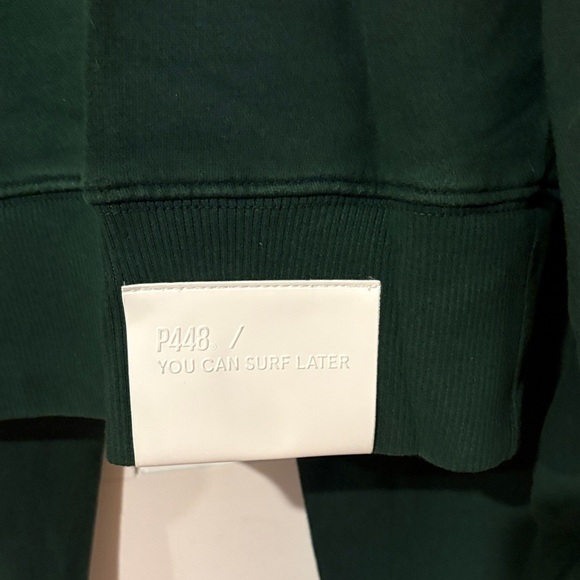 P448 Dark Green Hoodie and Joggers Set - Picture 6 of 12